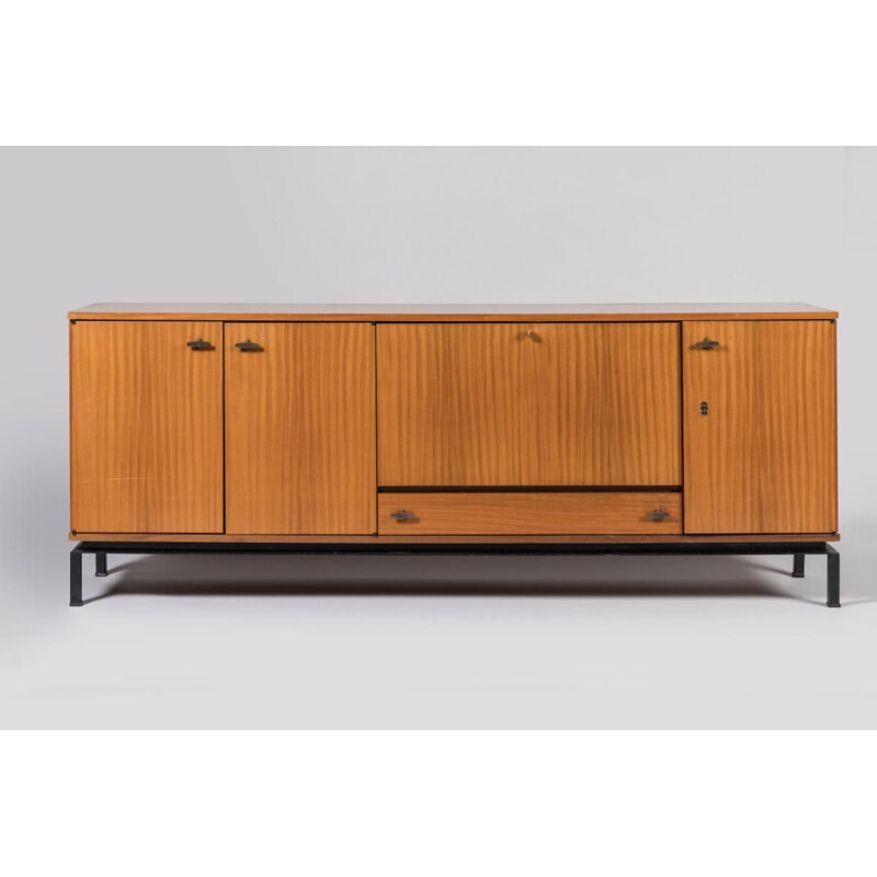 Vintage sideboard by Marcel Gascoin, 1960