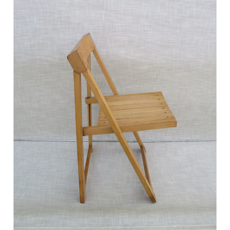 Vintage foldable chair by Aldo Jacober for Alberto Bazzani, Italy 1960s