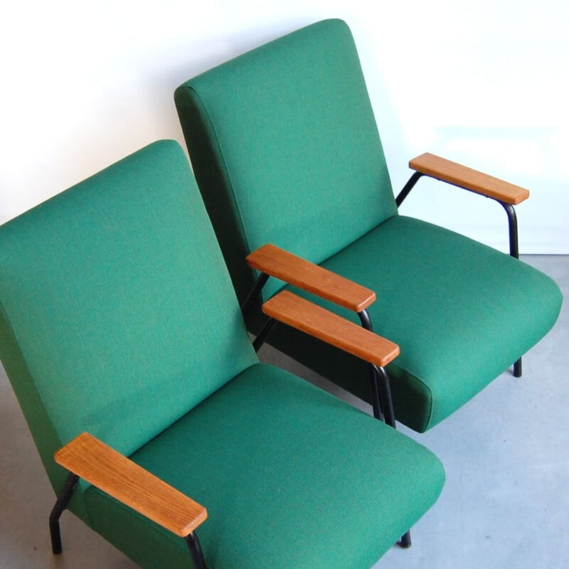 Paire de fauteuils vintage Rio par Pierre Guariche pour Meurop, 1960