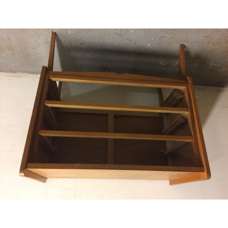 Vintage chest of drawers in oakwood - 1960s