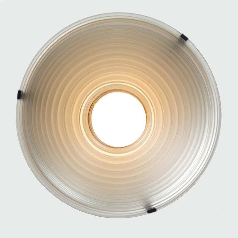 Vintage Artemide "Egina 38" pendant lamp by Angelo Mangiarotti, Italy 1970s