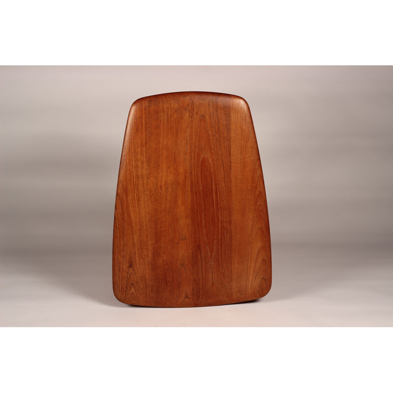 Scandinavian vintage teak side table by Peter Hvidt