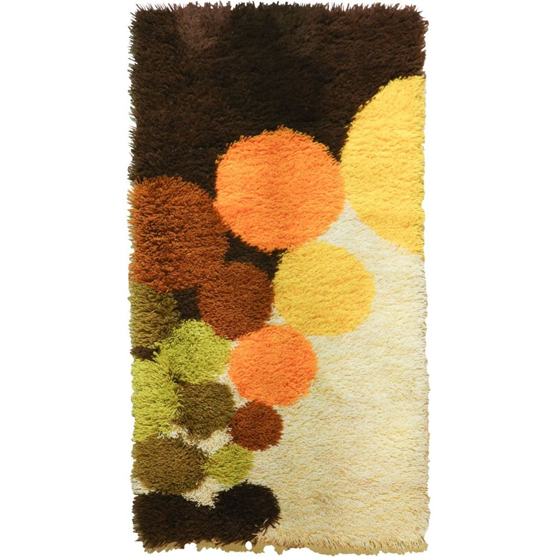 Vintage rainbow Desso rug