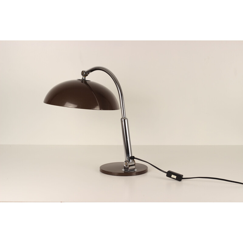 Lámpara de escritorio Vintage Bauhaus de Busquet para Hala Zeist Lampenfabriek, Holanda 1960