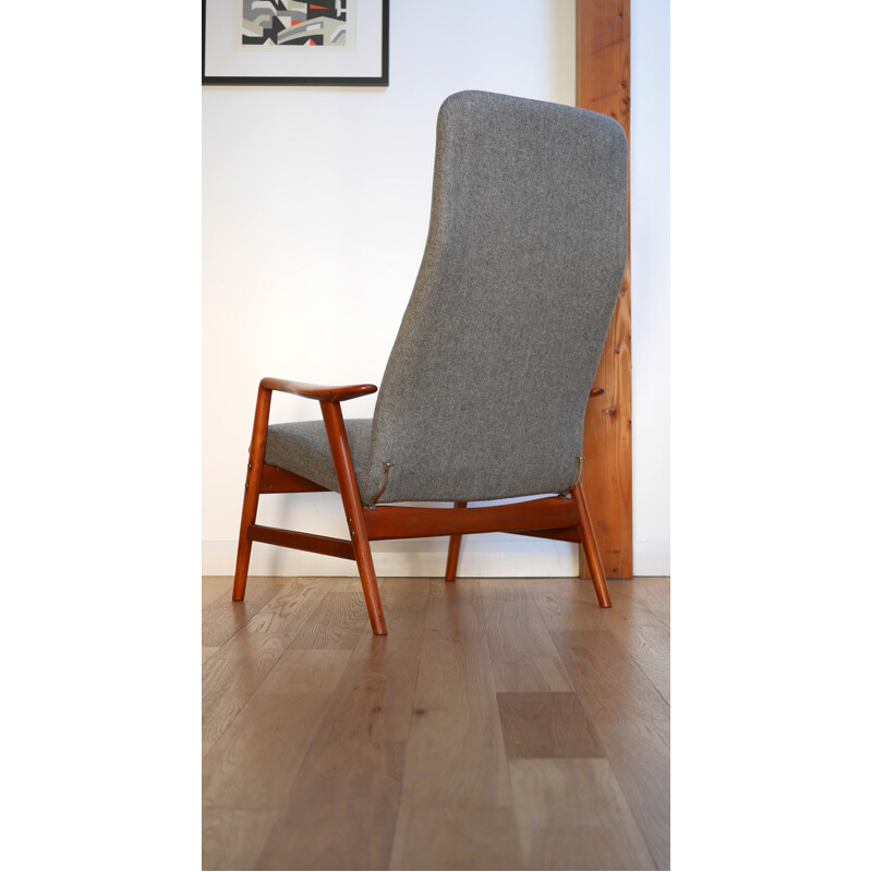 Fritz Hansen "Kontour" reclining armchair, Alf SVENSSON - 1957