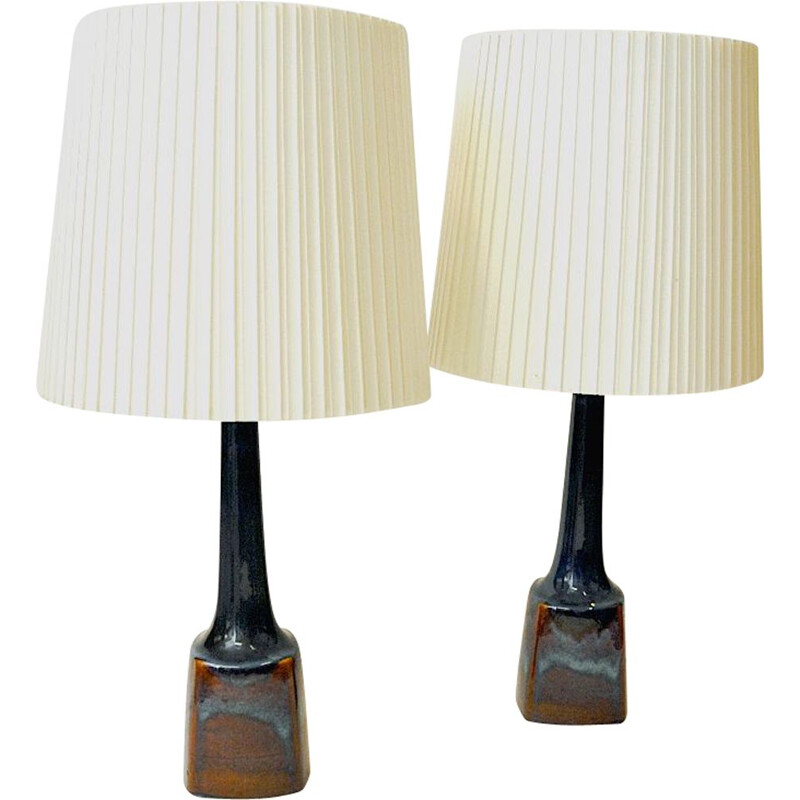 paire de lampes de table