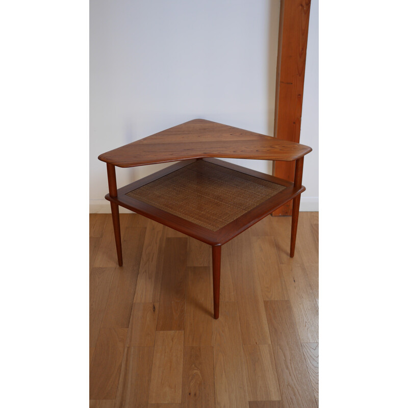 Solid teak model 519 side table, HVIDT MOLGAARD NIELSEN - 1957