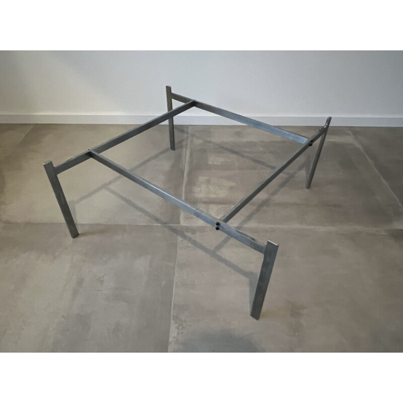 Vintage coffee table pk61 by Poul Kjaerholm for Fritz Hansen, 1980