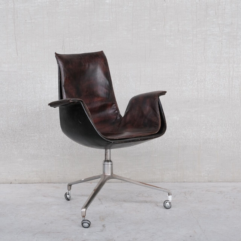 Mid-century Tulip desk armchair by Preben Fabricius & Jørgen Kastholm, Germany 1960s