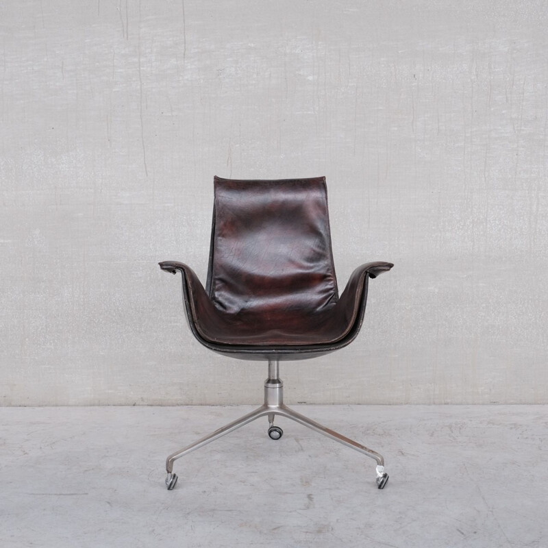 Mid-century Tulip desk armchair by Preben Fabricius & Jørgen Kastholm, Germany 1960s