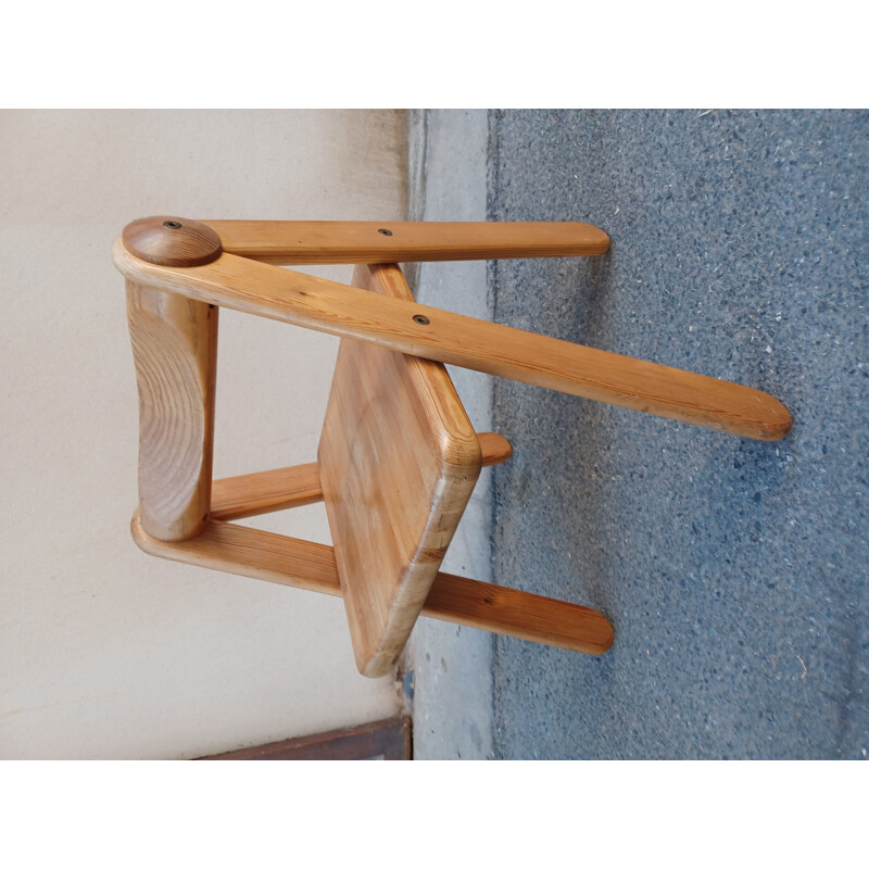 Chaise pour enfants vintage Pierre Grosjean pour Junior Design International, 1977