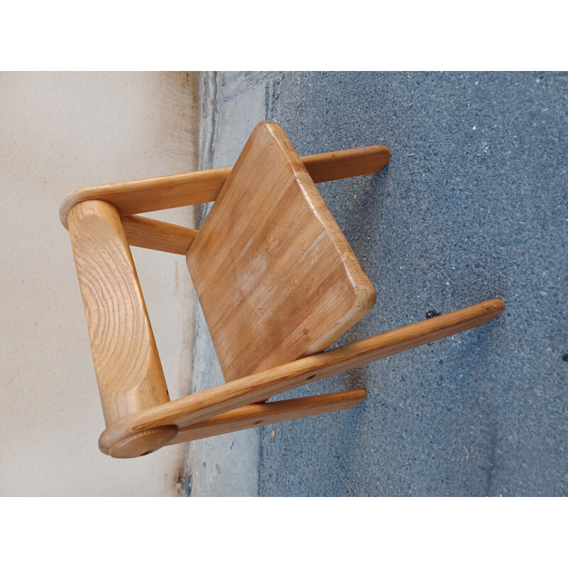 Vintage children's chair by Pierre Grosjean for Junior Design International, 1977