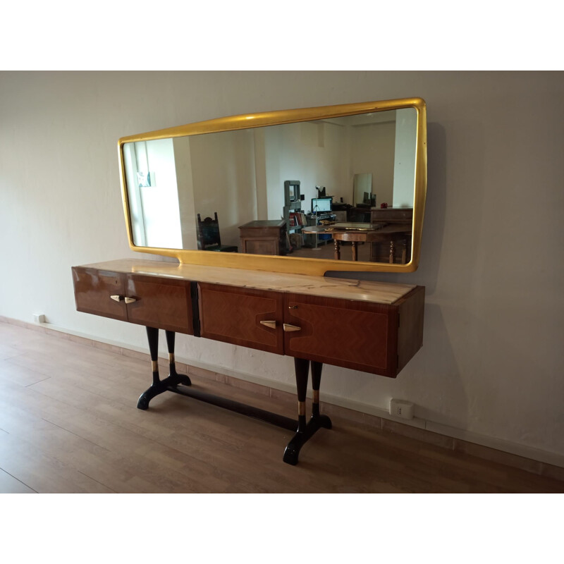 Italian vintage dressing table by Vittorio Dassi for Cecchini, 1950