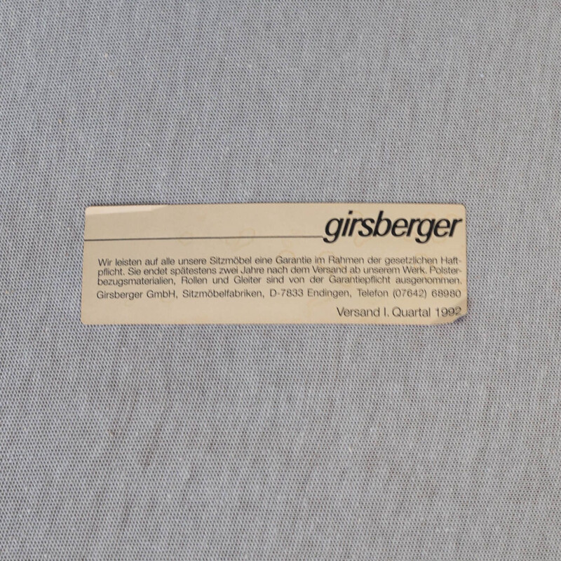 Canapé modulaire vintage "eurochair" par Hans Eichenberger pour Girsberger