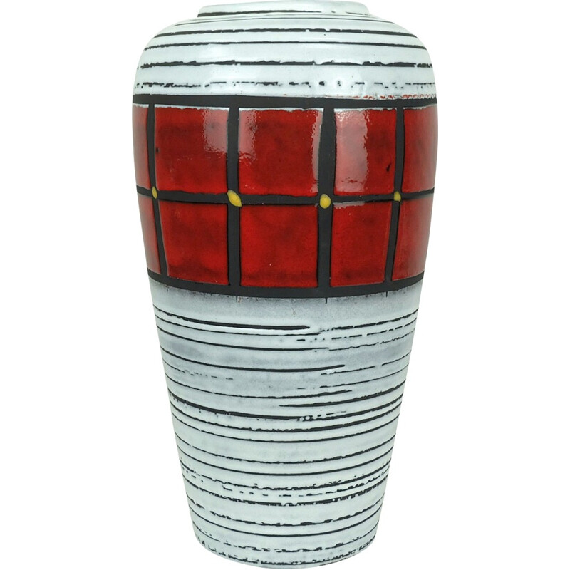 Scheurich vase in ceramic, Heinz SIERY - 1950s