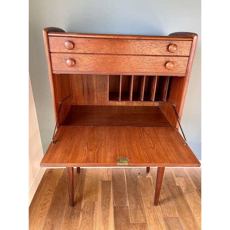 Mid century teak writing desk by John Herbert for Younger, 1950-1960s