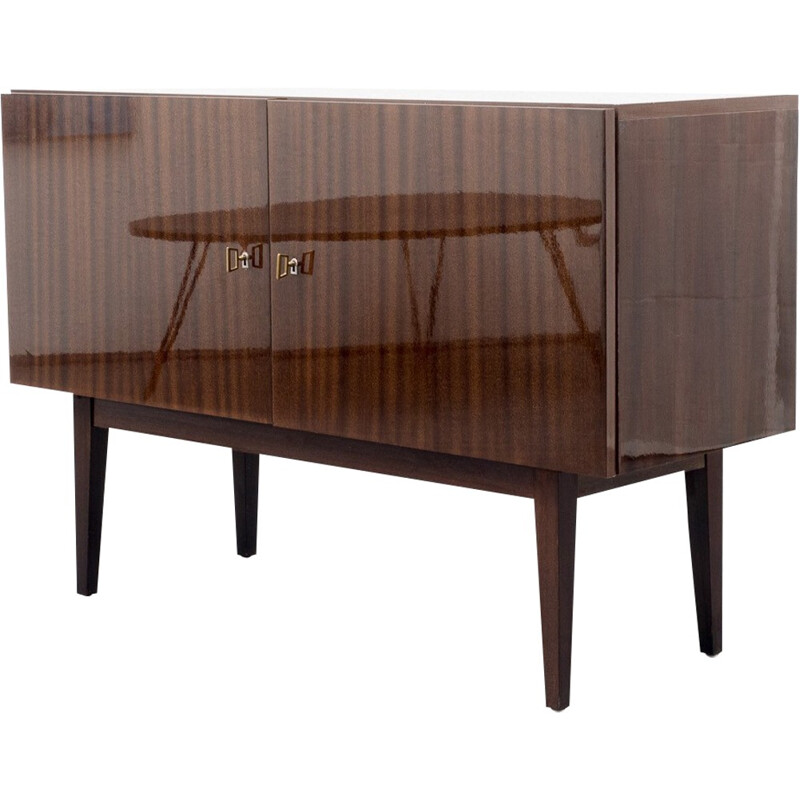 Small two-door sideboard in mahogany - 1960s