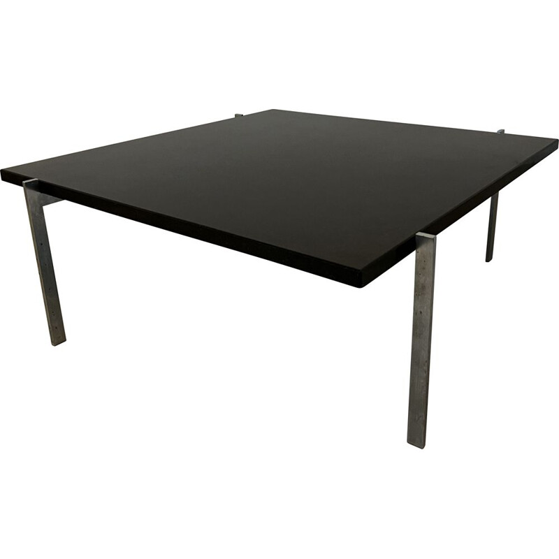 Vintage coffee table pk61 by Poul Kjaerholm for Fritz Hansen, 1980