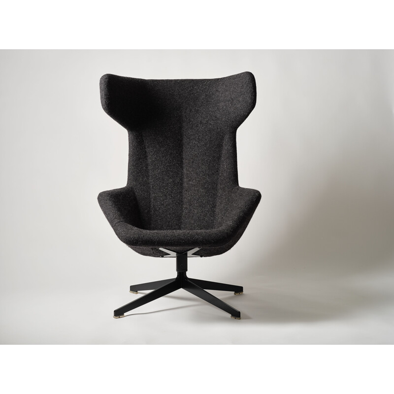 Vintage "Take a Line for a Walk" office swivel armchair by Alfredo Häberli for Moroso, 1990s