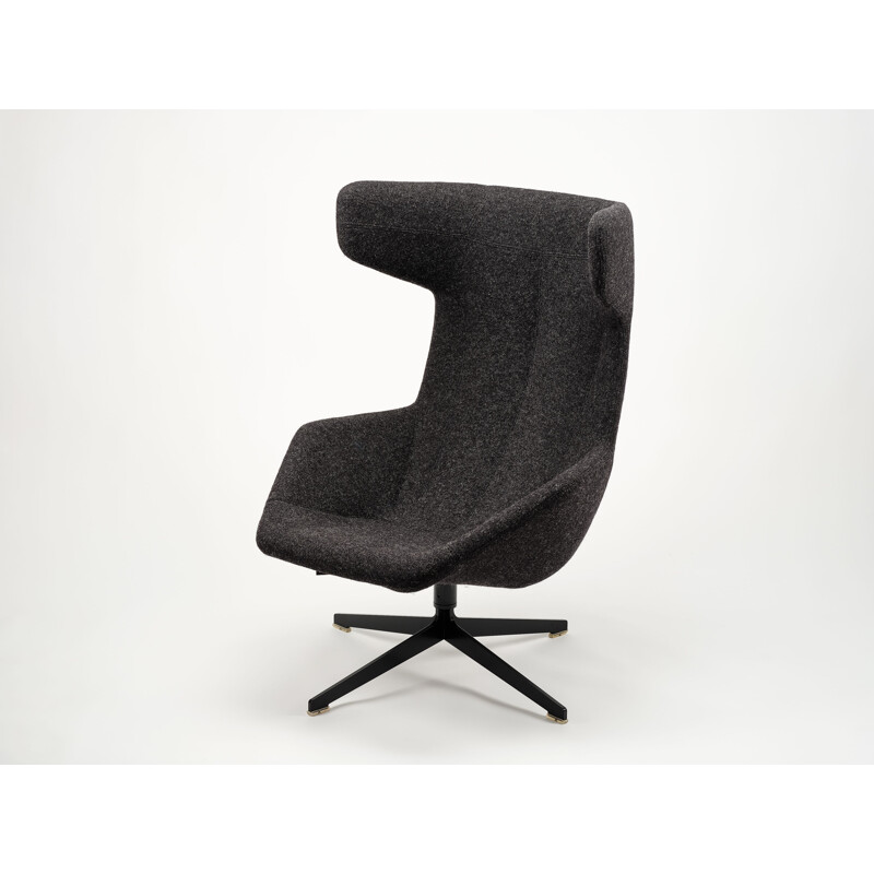 Vintage "Take a Line for a Walk" office swivel armchair by Alfredo Häberli for Moroso, 1990s