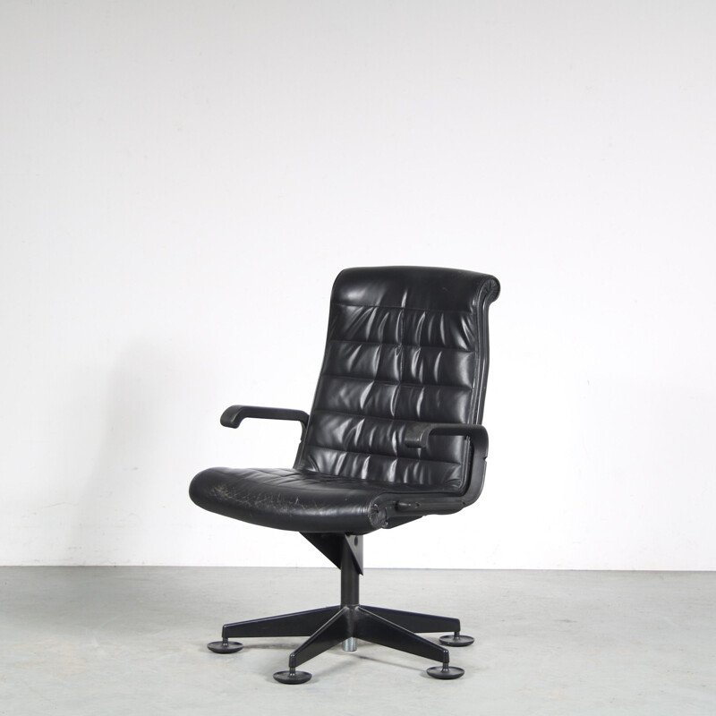 Vintage desk armchair by Richard Sapper for Knoll International, USA 1980s