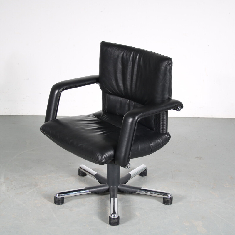 Vintage "Figura" office armchair by Mario Bellini for Vitra, Germany 1980s