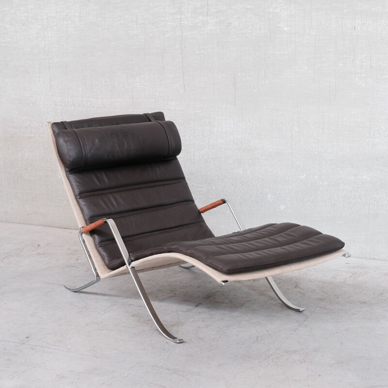 Sedia lounge vintage Grasshopper di Jorgen Kasholm