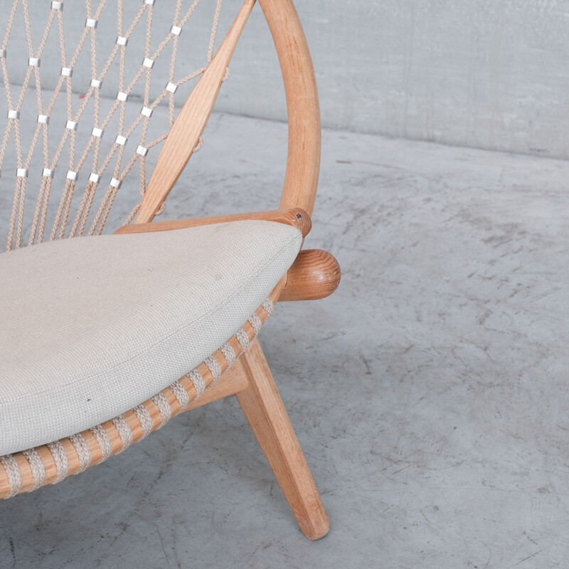 Danish mid-century circle armchair by Hans J Wegner for Pp mobler, 1980s