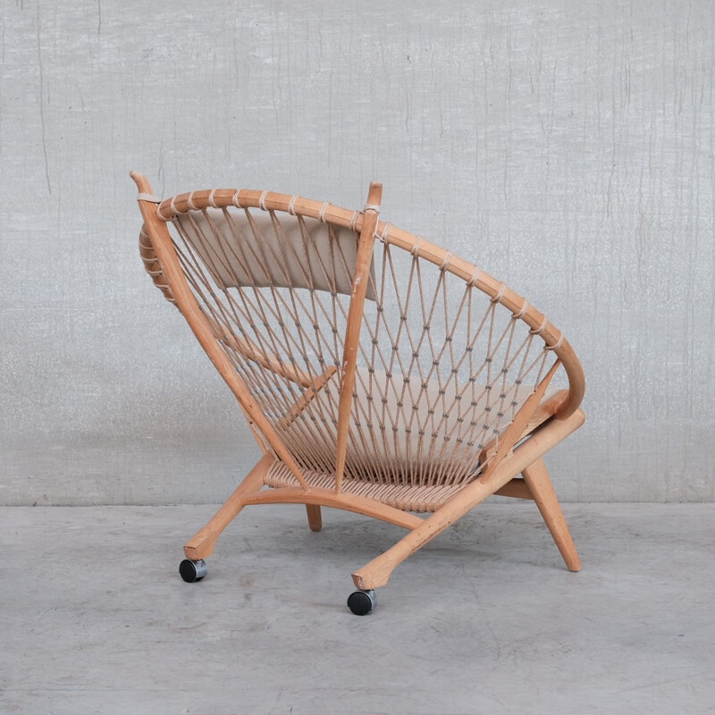Danish mid-century circle armchair by Hans J Wegner for Pp mobler, 1980s