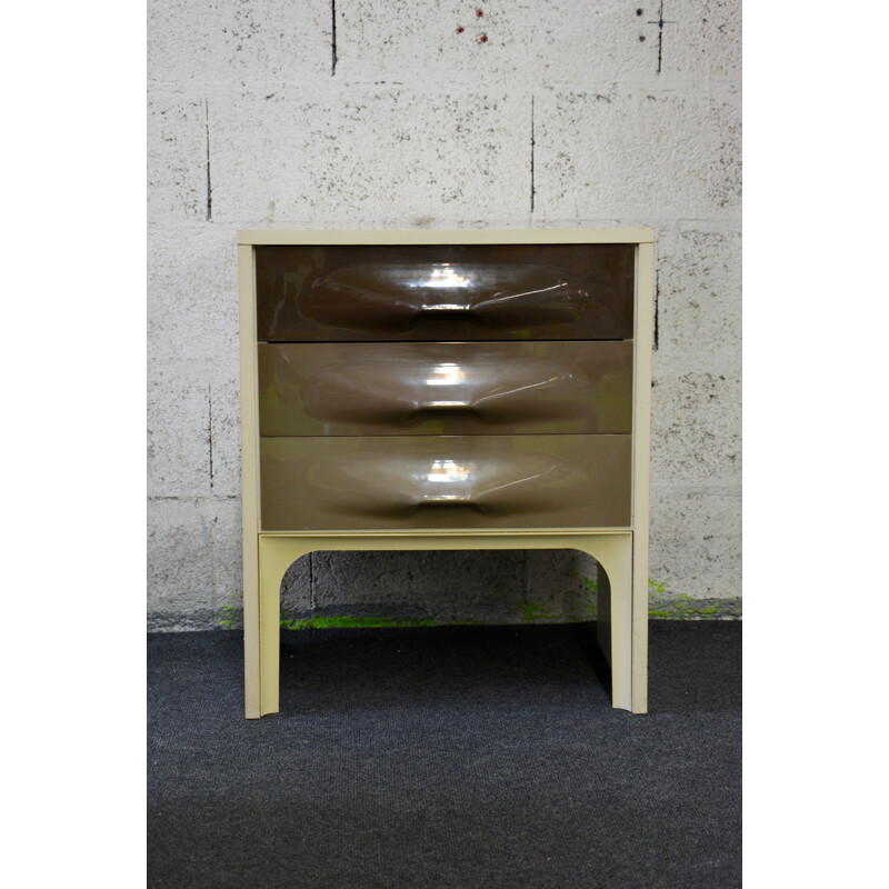 Small Doubinsky Freres side table, Raymond LOEWY - 1970s