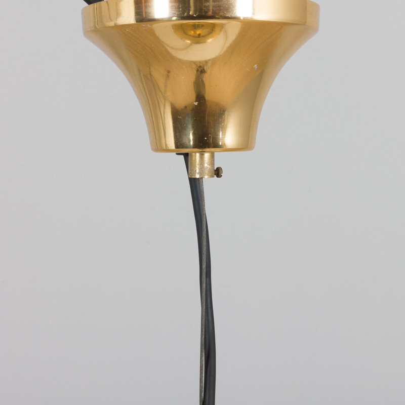 Lámpara de suspensión de cristal de Murano de Vetri Venini, 1970