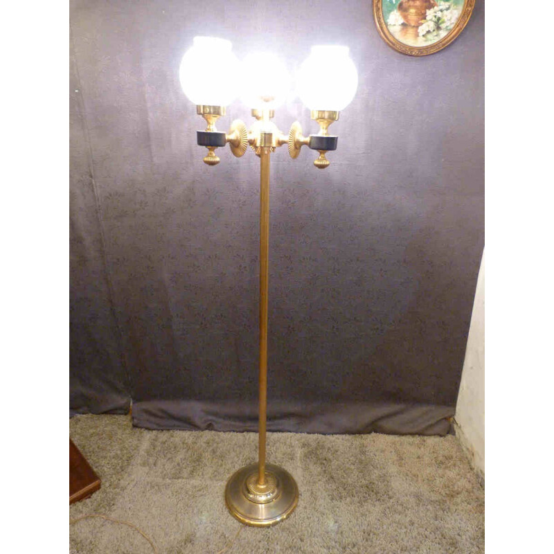 Floorlamp in brass - 1950s 