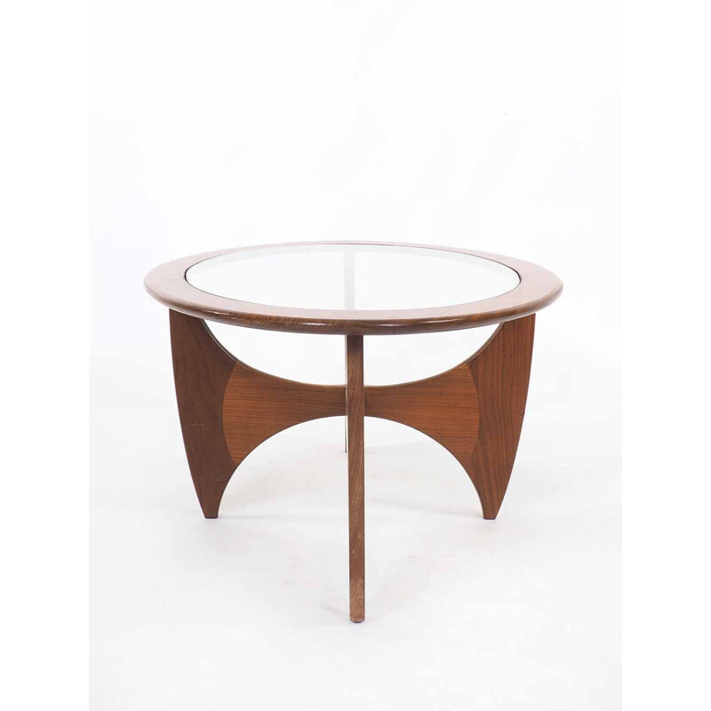 Vintage oval Astro coffee table by V. Wilkens for G-Plan