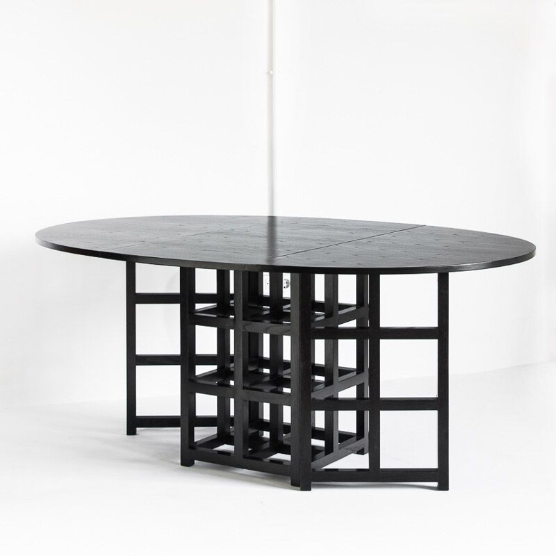 Vintage Ds 1 table by Charles Rennie Mackintosh, 1990