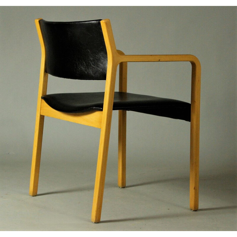 Vintage-Sessel aus Bugholz von Wilhelm Ritz für Wilkhahn, 1960