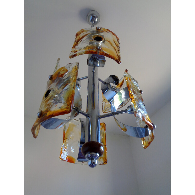 Murano glass chandelier - 1960