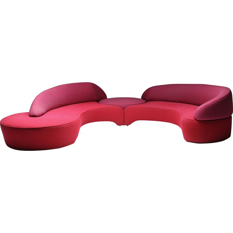 Comete" vintage sofá modular de Vladimir Kagan para Roche Bobois, 2003