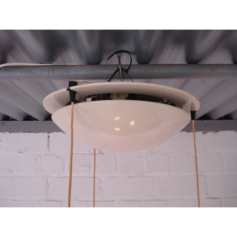 Vintage Aurora 1040 ceiling lamp by Perry King & Santiago Miranda for Arteluce, 1980s