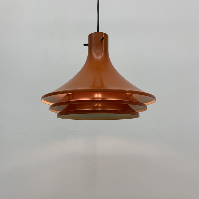 Vintage suspension lamp "Svera" by Hans-Agne Jakobsson for Markaryd, Sweden 1970