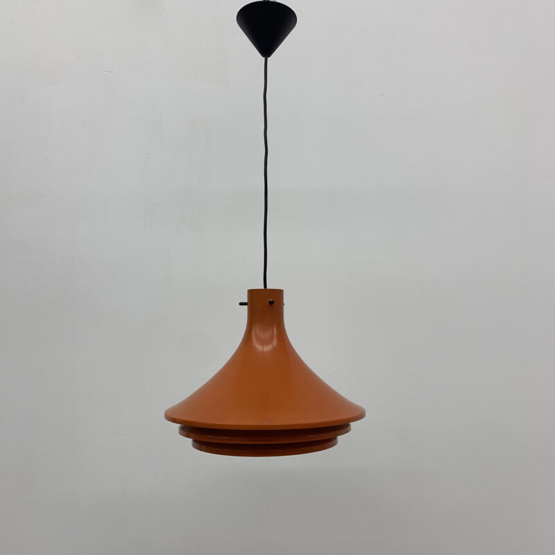 Vintage suspension lamp "Svera" by Hans-Agne Jakobsson for Markaryd, Sweden 1970