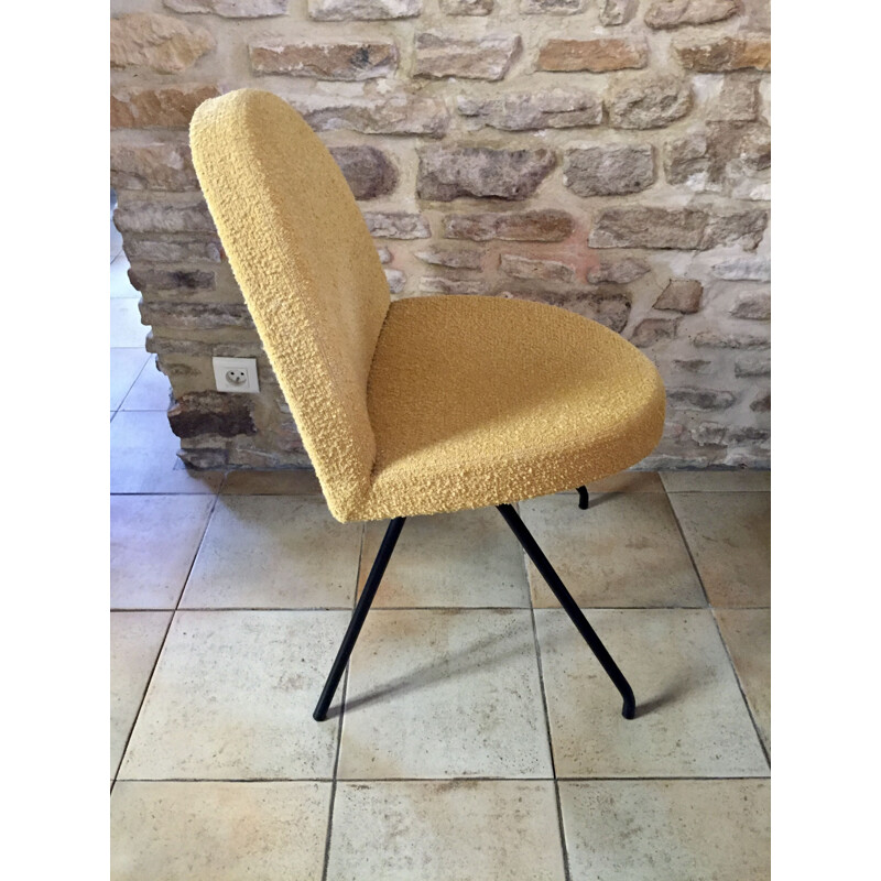 Cadeira "língua" Vintage n.771 de Joseph André Motte, 1954