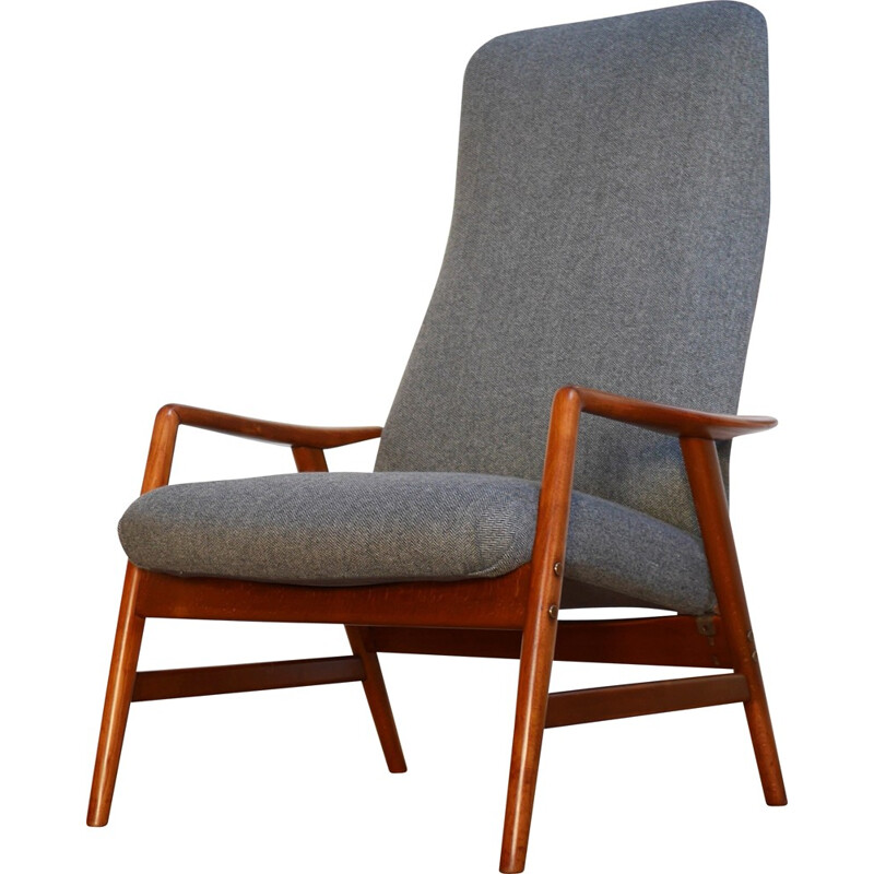 Fritz Hansen "Kontour" reclining armchair, Alf SVENSSON - 1957