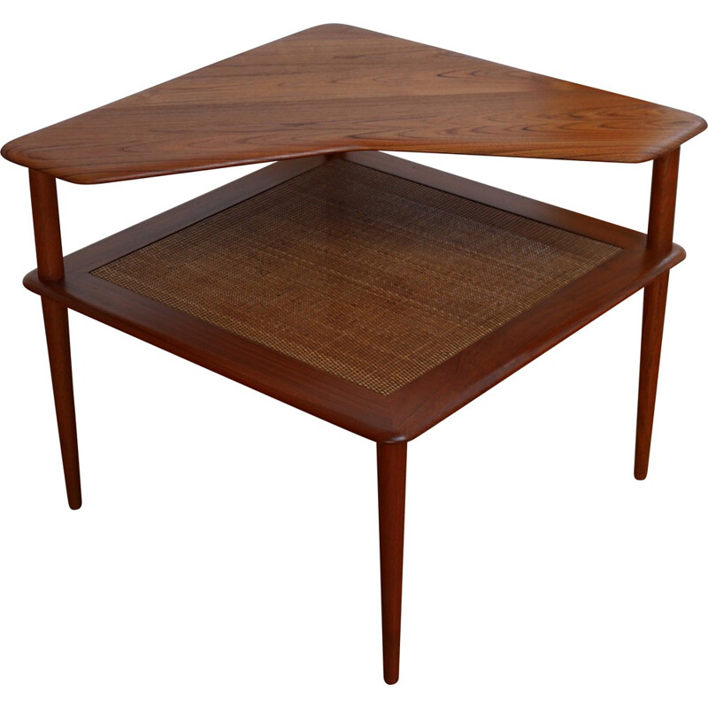 Solid teak model 519 side table, HVIDT MOLGAARD NIELSEN - 1957