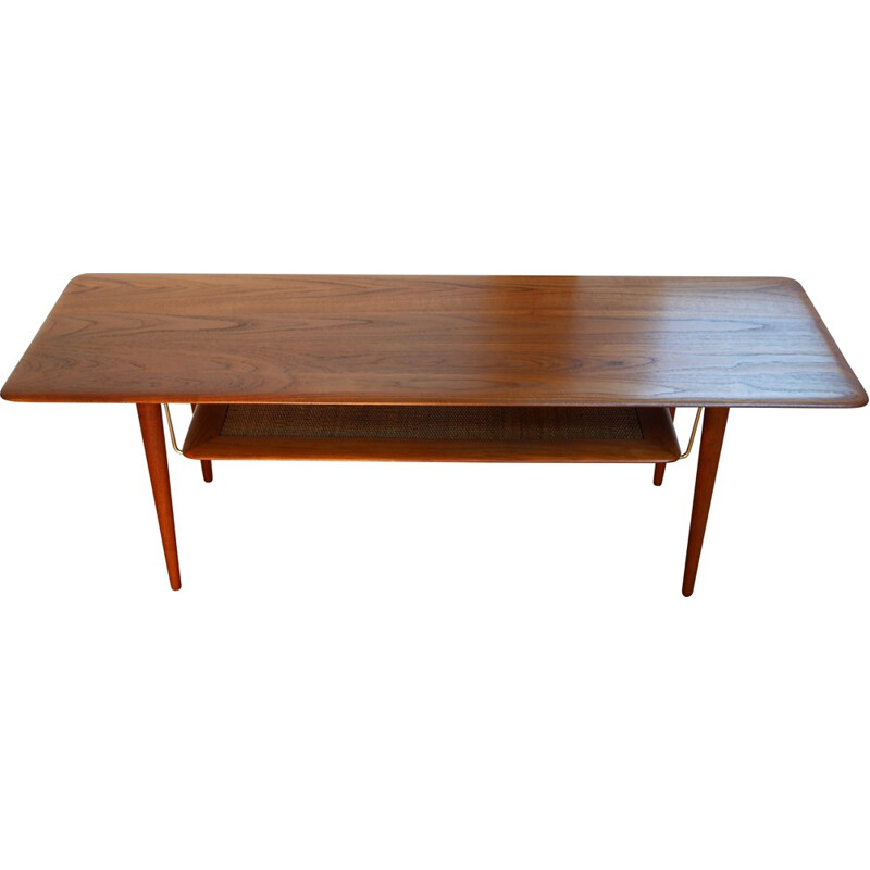 Solid teak model 516 coffee table, HVIDT and MOLGAARD NIELSEN - 1957