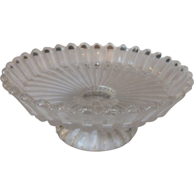 Small Baccarat fruit bowl in crystal - 1950s