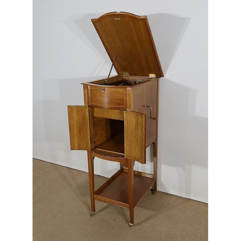 Vintage gramophone music cabinet "The voice of its master