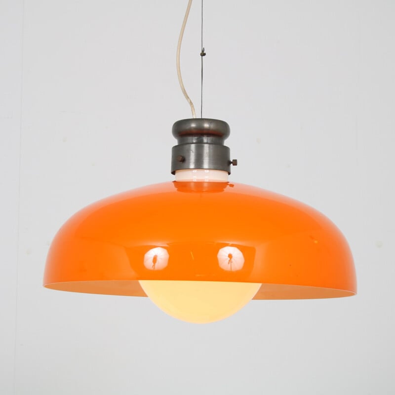 Vintage pendant lamp by Alessandro Pianon for Vistosi, Italy 1960s