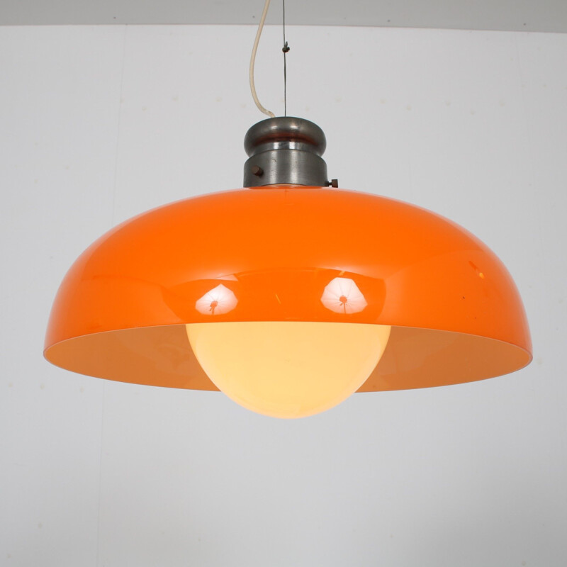 Vintage hanglamp van Alessandro Pianon voor Vistosi, Italië 1960