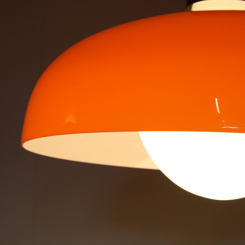 Vintage hanglamp van Alessandro Pianon voor Vistosi, Italië 1960