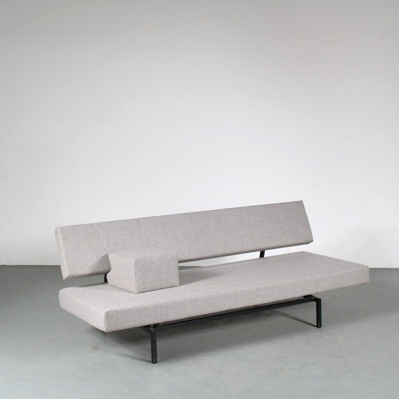 Vintage 3-seater sleeping sofa by Martin Visser for Spectrum, Netherlands 1960s